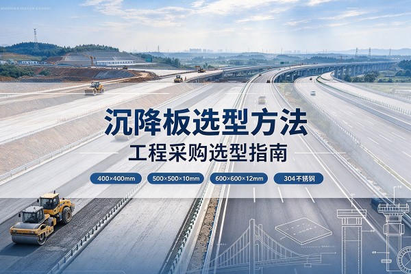 浪卡子沉降板选择方法