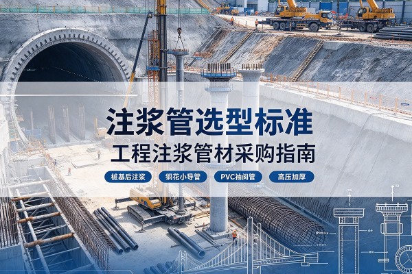 浪卡子注浆管选型标准