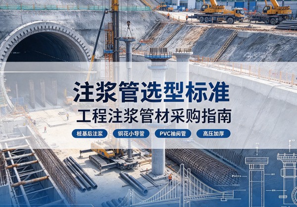 浪卡子注浆管选型标准